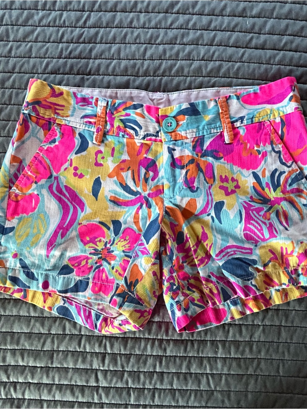 Lilly Pulitzer the Callahan Floral Print Shorts